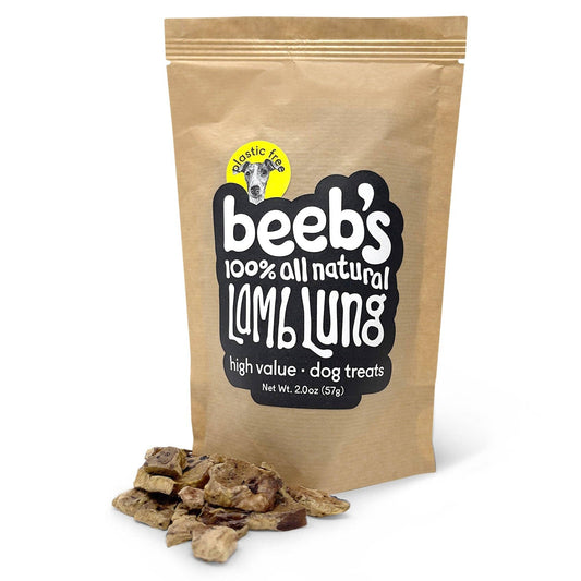 [Dog Treats] Lamb Lung Refill Bag 2.0 oz