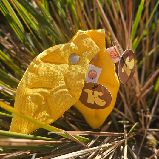 [PawMind x HIKOINU] Neck Deco items - Leaf Series (Yellow)