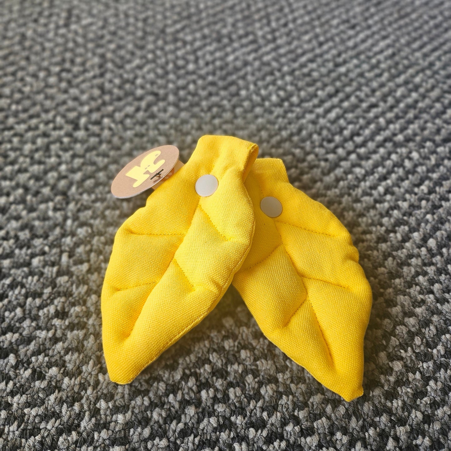 [PawMind x HIKOINU] Neck Deco items - Leaf Series (Yellow)