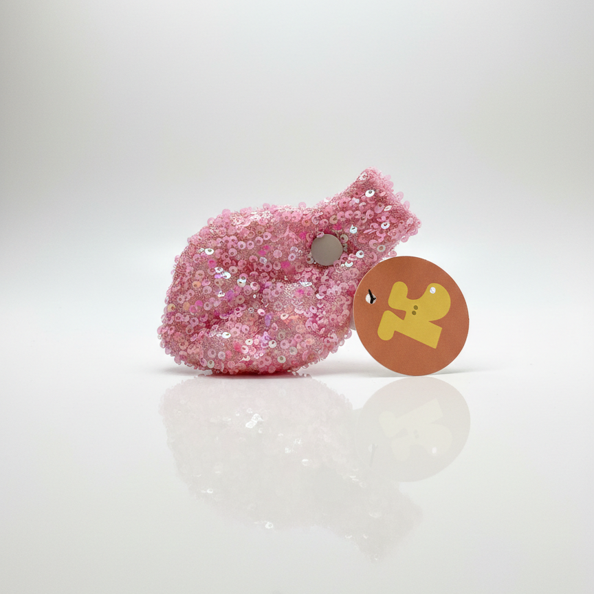 Sparkling Blush Pink Leaf | PawMind x HIKOINU (S/M)