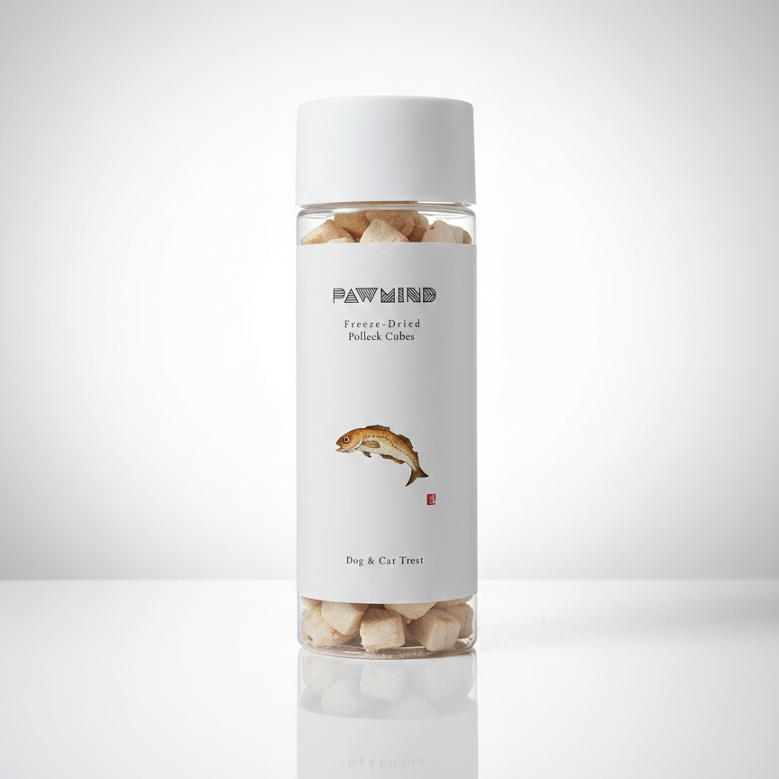 [PawMind] Paw Treat - Pollack Cube Series(Mini) x 3 packs