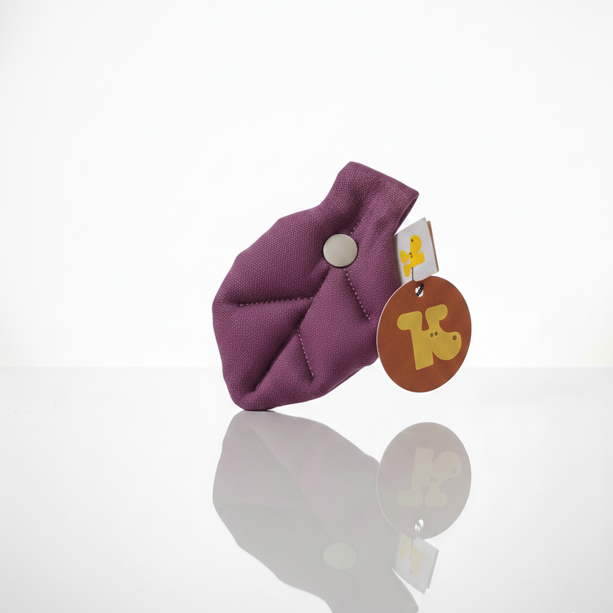 Lavender Purple Leaf Charm | PawMind x HIKOINU (S/M)