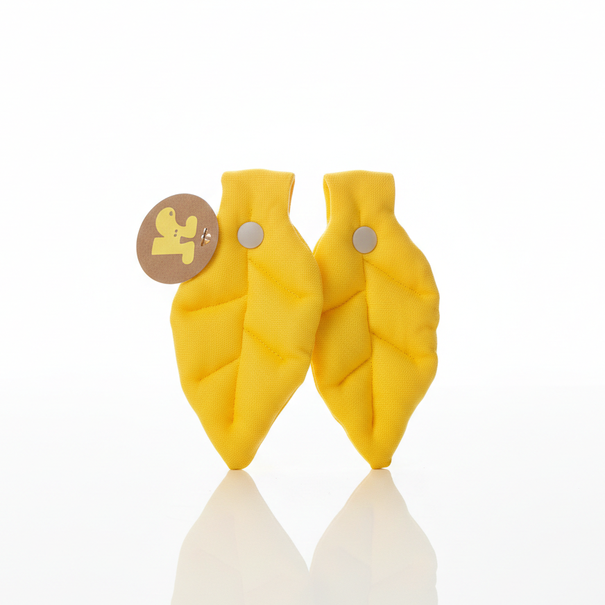 Lemon Yellow Leaf Charm | PawMind x HIKOINU (M/L)
